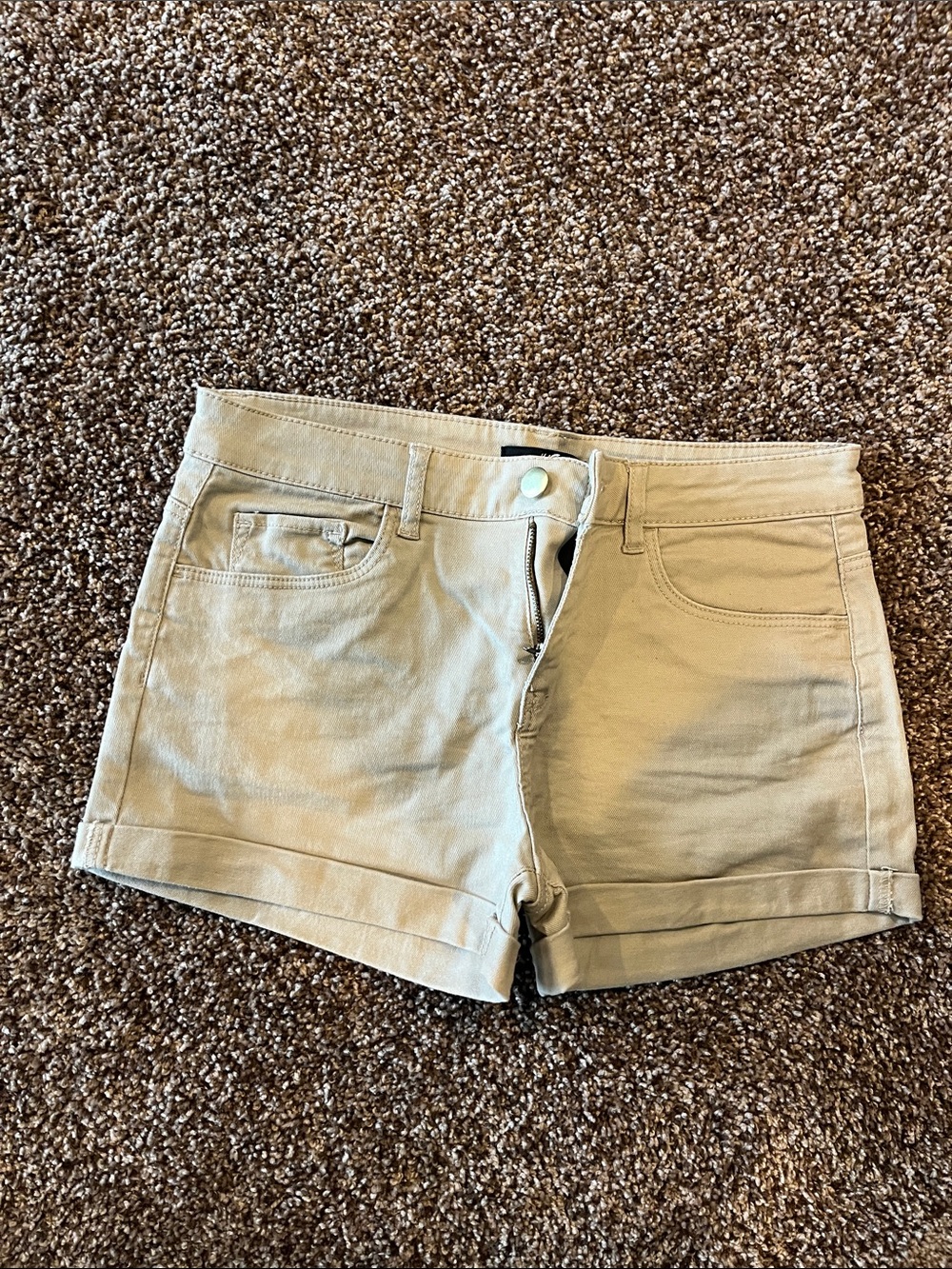 H&M Tan Denim-Style Women's Shorts